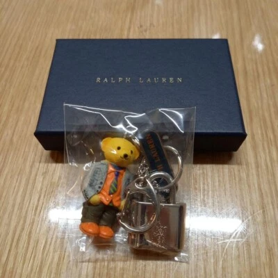 Ralph Lauren Polo Bear W/Padlock Cadena Bag Charm Key Ring Unused Novelty I4 - Image 1 of 3