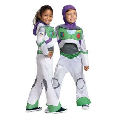Disfarce Disney Pixar Lightyear Space Ranger Buzz fantasia infantil Halloween - Imagem 1 de 4