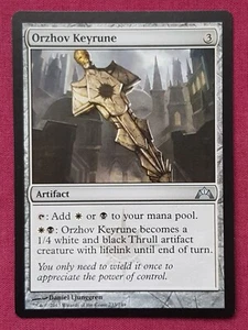 Magic The Gathering GATECRASH ORZHOV KEYRUNE artifact card MTG - Picture 1 of 2