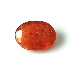 Sunstone Faceted Cut Oval Shape 5.70 Carat 15X11.3 mm Natural Untreated Gemstone - Picture 1 of 6