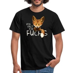 Bin Halt Ein Fuchs Statement Lustiger Spruch Männer Witzig Fun T-Shirt Gr. S-4XL - Bild 1 von 21