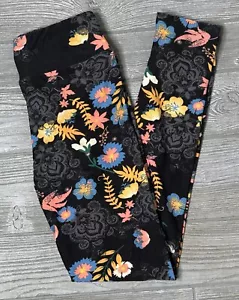 NUOVO LuLaRoe Taglia Unica OS Leggings Multicolore Fiori Floreali - Foto 1 di 1