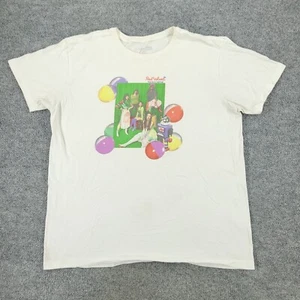 Camisa Urban Coconut Para Hombre XL Blanca Roja Terciopelo Reve Festival Gráfico Manga Corta - Imagen 1 de 17