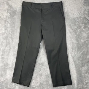 Nike Golf Pants Men's 36x30* Black Dri-Fit Flex Polyester Chinos Khakis - Picture 1 of 11