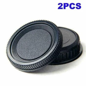 2X/set Plastic Rear Lens and Body Cap Cover For Pentax K2K4 U6X6 PK E6G4 K G1X8 - Picture 1 of 7