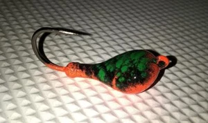 10 SPARKIE BLACKFISH Jigs ** GREEN ROE CRAB ** Jigköpfe Tautog T&A TOG Porgy - Bild 1 von 1