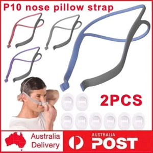 2PCS Replacement Headgear strap for ResMed Airfit P10 Nasal Pillow CPAP Mask - Picture 1 of 14