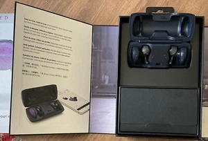 Bose SoundSport Free In Ear Wireless Headphones - Midnight Blue/Citron - Picture 1 of 3