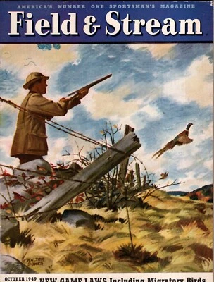 Field & Stream October 1949 – Brush Bunnies / Crazy Like a Goose / Saga of the Foto 1 de 3