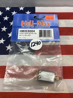 Heli-Max HMXE8004: FRONT MAIN MOTOR 130 AXE EZ HELI RTF NewInPack USA Shipped - Image 1 of 4