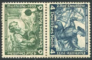Alemania Correo 4 + 6 Pfennig 1872 Tete beche - Wagner 471a - Bild 1 von 2