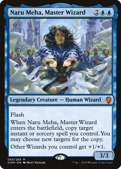 Naru Meha, Master Wizard (DOM) Dominaria - MTG - LP/NM - Image 1 of 1