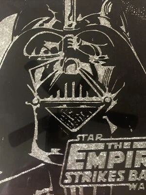 "Espejo Star Wars Empire Strikes Back Death Vader 12,5 x 12,5"" de colección" Foto 1 de 4