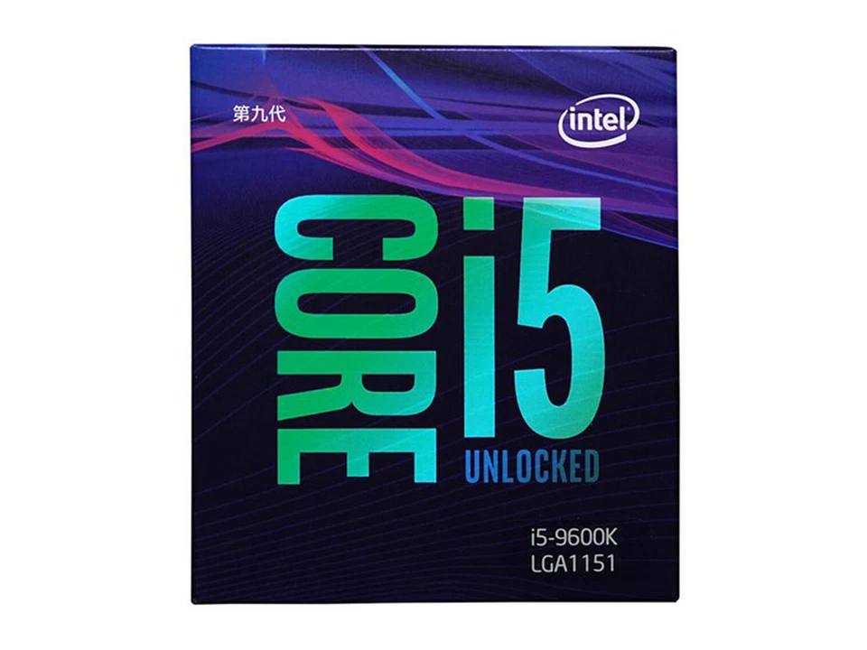 INTEL CORE I5-9600K 3.7GHZ SOCKET LGA1151 6-CORE DESKTOP CPU PROCESSOR  - Image 1 of 1