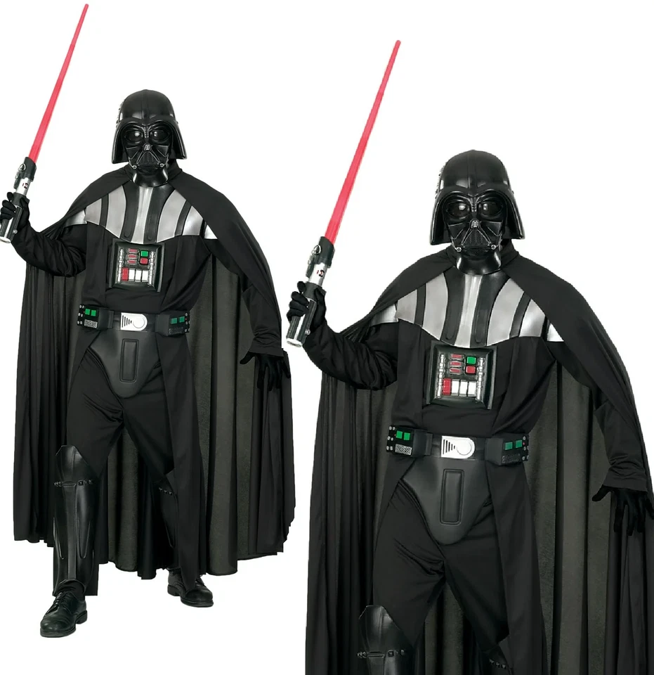Deluxe Darth Vader Adults Costume Professional Licensed Star Wars Fancy Dress - Image 1 of 1