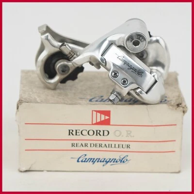 DESVIADOR MECÁNICO O TRASERO CAMPAGNOLO RECORD DE COLECCIÓN BICICLETA DE MONTAÑA MTB TODOTERRENO NUEVO DE STOCK Foto 1 de 4