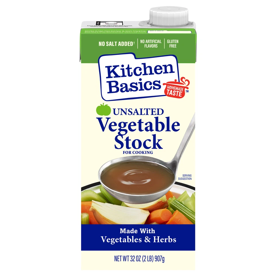 Kitchen Basics Vegetable Stock Unsalted 32oz (Pack of 3) - Image 1 of 1
