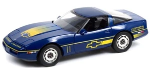 GREENLIGHT - CHEVROLET CORVETTE C4 1988 Challenge Race Car Azul y amarillo - ... - Imagen 1 de 3