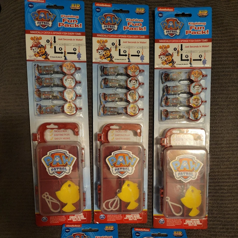 Nickelodeon Paw Patrol Fishing Fun Pack Ages 4 (NEW)