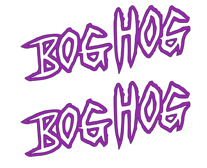 LOSI  BOG HOG  DIE-CUT  Decal   Sticker  ( 2 PCS )    RC Truck NEW - Image 1 of 1