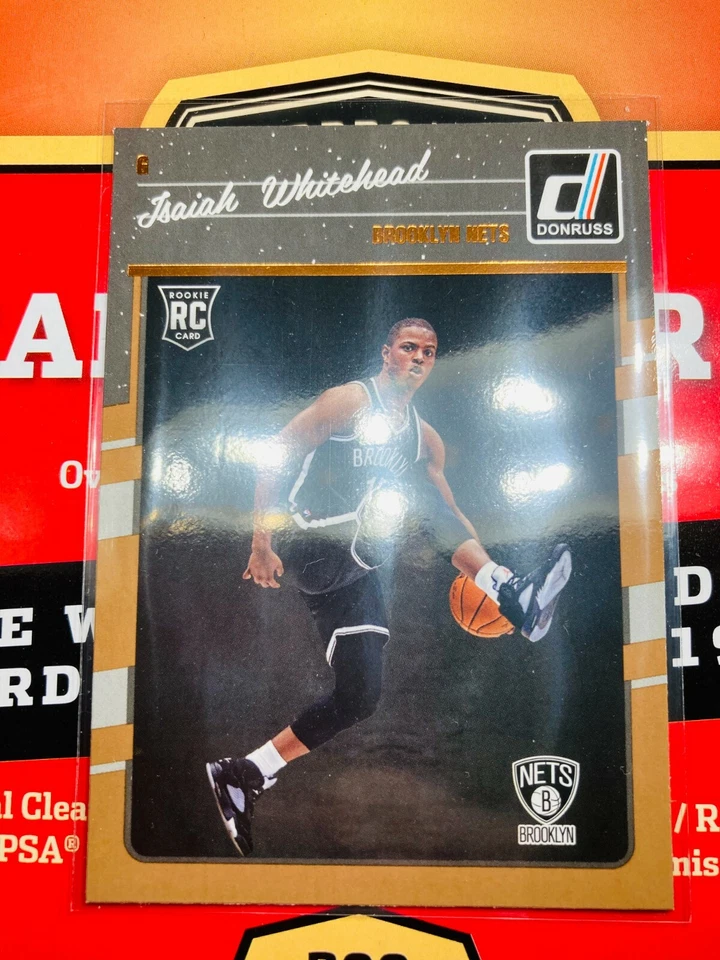 2016-17 Donruss #184 Isaiah Whitehead RC NETS Rookie Basketball cardV237 - Image 1 of 3