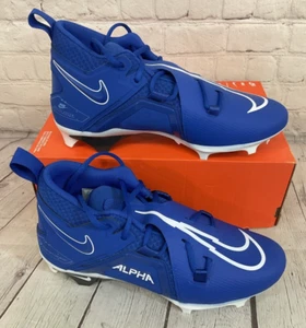 Nike CT6649 414 Alpha Menace Pro 3 Football Cleats Game Royal Blue White US 10.5 - Picture 1 of 15