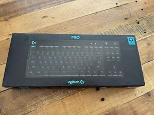 Logitech 920-009388 GX Blue Clicky G Pro Mechanical Gaming Keyboard - Picture 1 of 6
