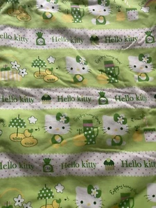 Oh Baby! Wickelauflagenbezug grün und gelb Hello Kitty, Mädchen - Bild 1 von 7