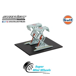 Greenlight 1:64 Elevadores de tijera doble Serie 1 – Gulf 16160-B - Imagen 1 de 2