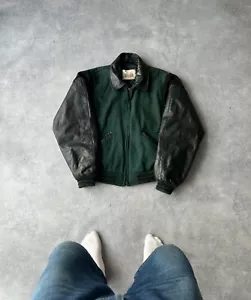 vintage excelled made in usa varsity jacket Mens L - Picture 1 of 6