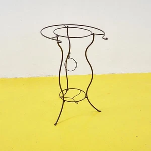 Stiloso porta-piante in metallo vintage - Imagen 1 de 6