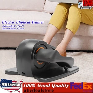 Foot Pedal Exerciser for Seniors Home Workout Under Desk Elliptical Machine - Picture 1 of 10
