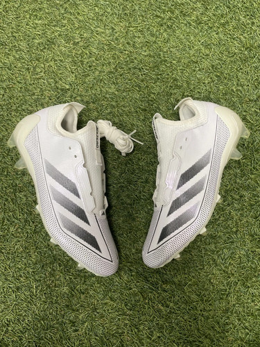 Scarpe da calcio Adidas Adizero Electric.1 bianche nere IH7452 taglia 12 spedizione gratuita