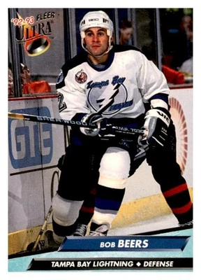 1992-93 Ultra #407 Bob Beers - Image 1 of 2