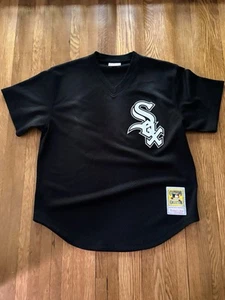 Maglia da allenamento Frank Thomas Chicago White Sox Mitchell & Ness Coop Batting L - Foto 1 di 5