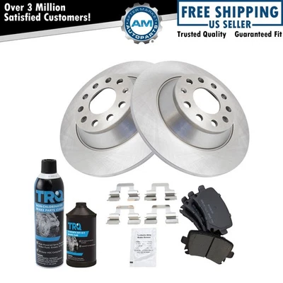Kit de pastillas de freno trasero y rotor para Audi A6 2006-2010 2005-2011 A6 Quattro Foto 1 de 4