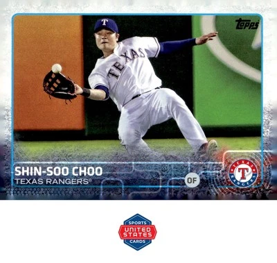2015 Topps #320a Shin-Soo Choo - Image 1 of 2