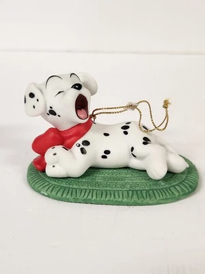 101 Dalamatians Disney adorno de Navidad 1998 esperando a Santa Foto 1 de 4