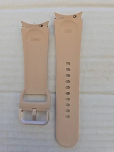 Oryginalny pasek Samsung Galaxy Watch 7/4/5/6 Classic M/L 20mm brzoskwiniowy różowy   - Zdjęcie 1 z 2