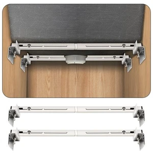 2-Pack Upgraded Undermount Sink Bracket, Undermount Sink Support Kit(Telescop... - Picture 1 of 9