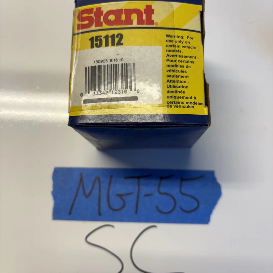 Termostato refrigerante motor Stant 15112 acero inoxidable para GM Ford Chrysler Foto 1 de 4