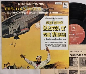 Les Baxter MASTER OF THE WORLD re ost 1978 Varese Sarabande VC 81070 lp STEREO - Imagen 1 de 6