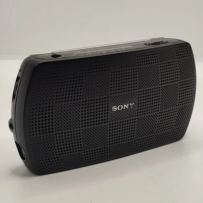 Sony SRF-18 Stereo FM / AM Radio (Black) - In Excellent Working Condition  - Image 1 of 4