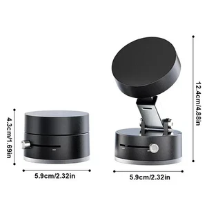 1 NEW Vacuum Magnetic Suction Cup Car Phone Holder Stand Car Mount 360° Rotation - Picture 1 of 17