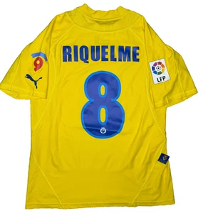 maglia calcio vintage Riquelme VILLARREAL PUMA Aeroport Castello 2005 2006 ROMAN - Foto 1 di 12