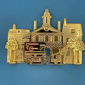 Strawbridge & Clothier Weihnachtsschmuck Independence Hall, Betsy Ross, Phila. - Bild 1 von 8