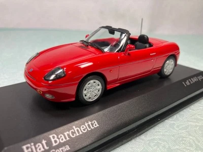 Minichamps Fiat Barchetta 1995 Red Diecast Car 430121930 Limited Edition - Image 1 of 4