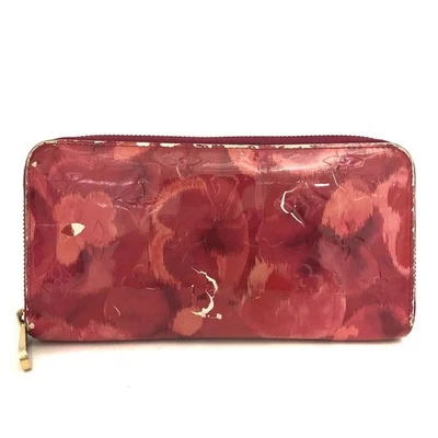 Portafoglio lungo EGA Louis Vuitton Monogram Vernis Ikat fiore cerniera/9BL1034 - Immagine 1 di 4