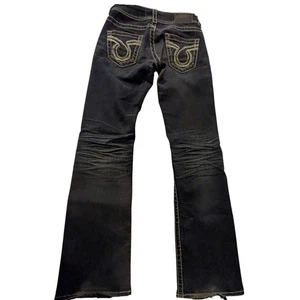 BIG STAR Sophie Denim Jeans Bootcut Dark Blue Wash No Flap Women's 30x31 - Picture 1 of 12