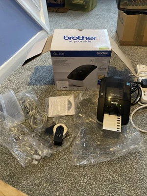 Brother QL700 Label Thermal Printer - Image 1 of 4